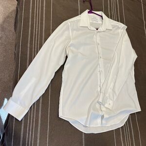 Calvin Klein White Dress Shirt for Men